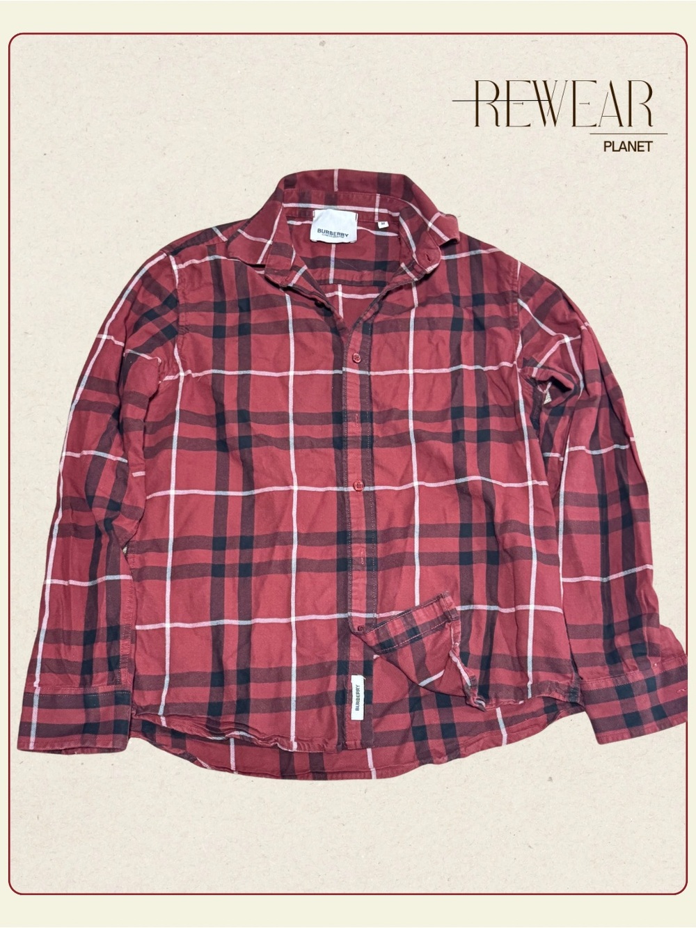 Classic Men’s Burberry shirt Sz M